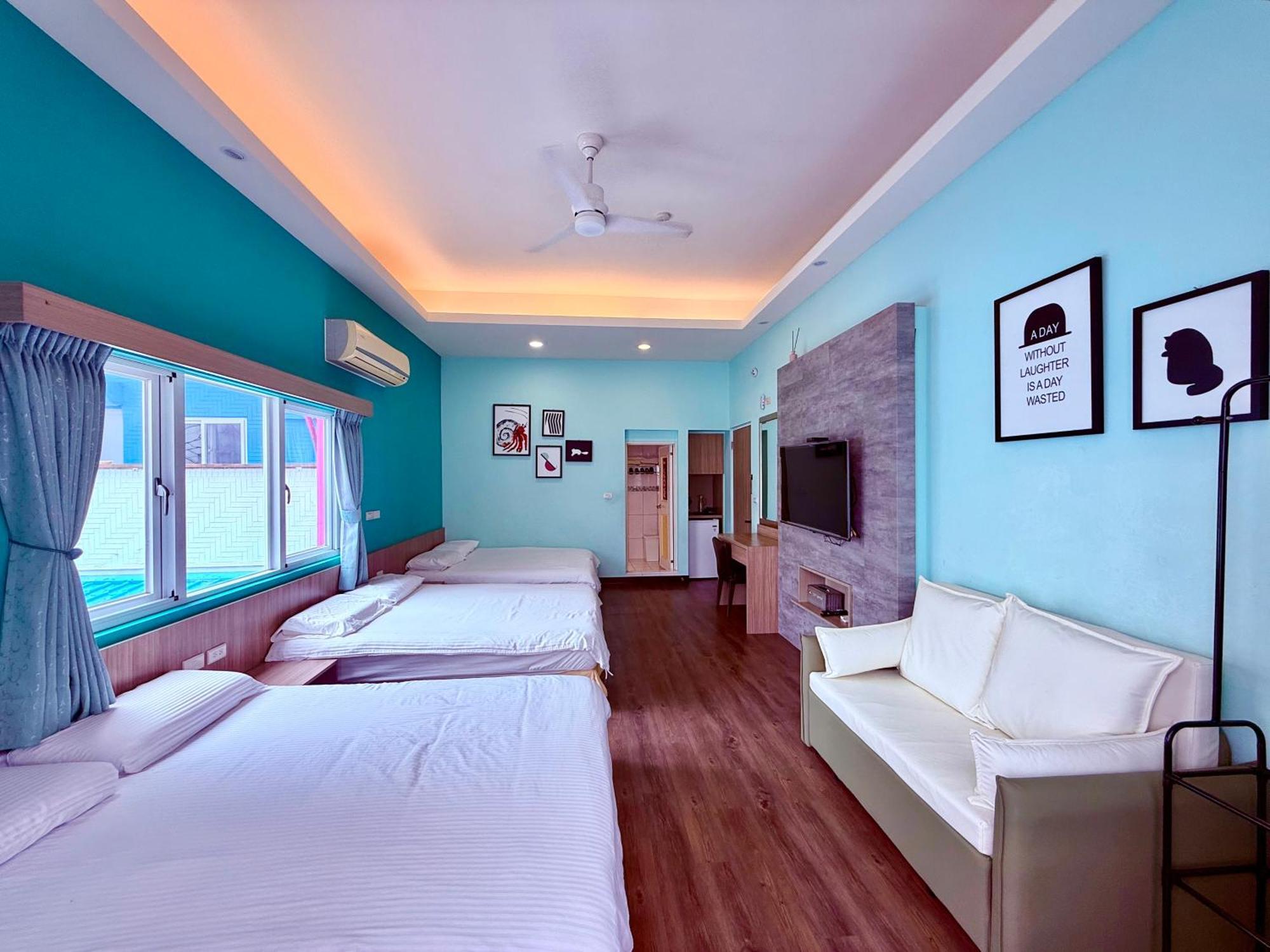 I Wow Bed and Breakfast Xiaoliuqiu Exteriör bild